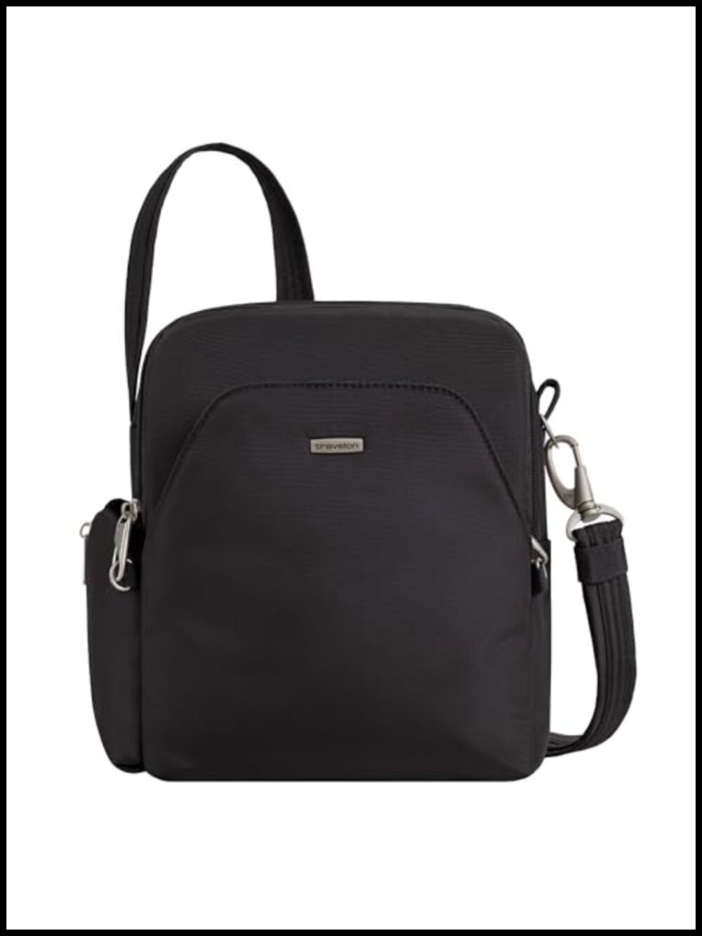 Anti-Theft Crossbody Travel Bag Slash-Resistant RFID Locking